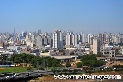 Vue d'ensemble de Sao Paulo
