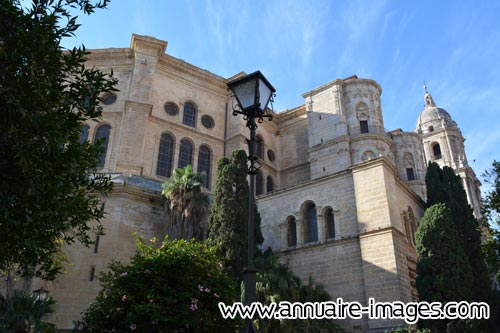 Cathédrale de Malaga en Espagne