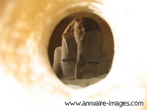 Statue du pharaon Djoser Egypte
