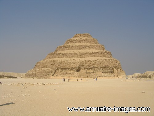 Mastaba de Djoser à Saqqarah en Egypte
