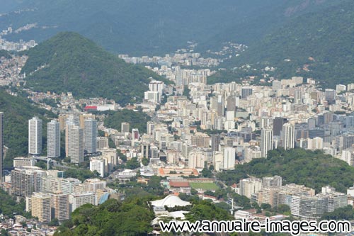 Vue d'ensemble de Rio de Janeiro 