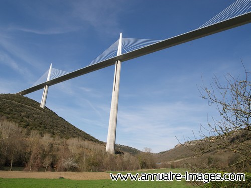 Pont de millau en Aveyron