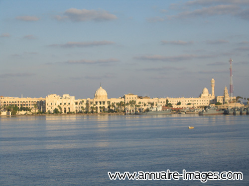 Port d'Alexandrie en Egypte.