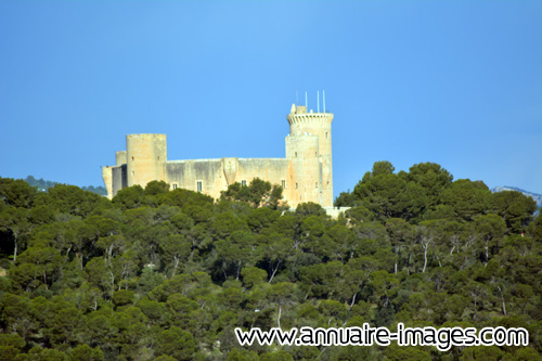 Château de Bellver à Palma de Majorque, île de Majorque